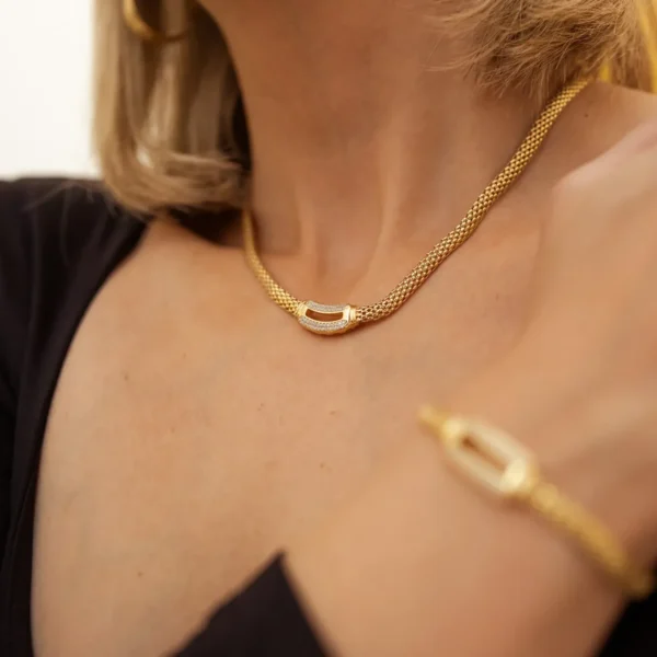 Glam Gold Ogrlica