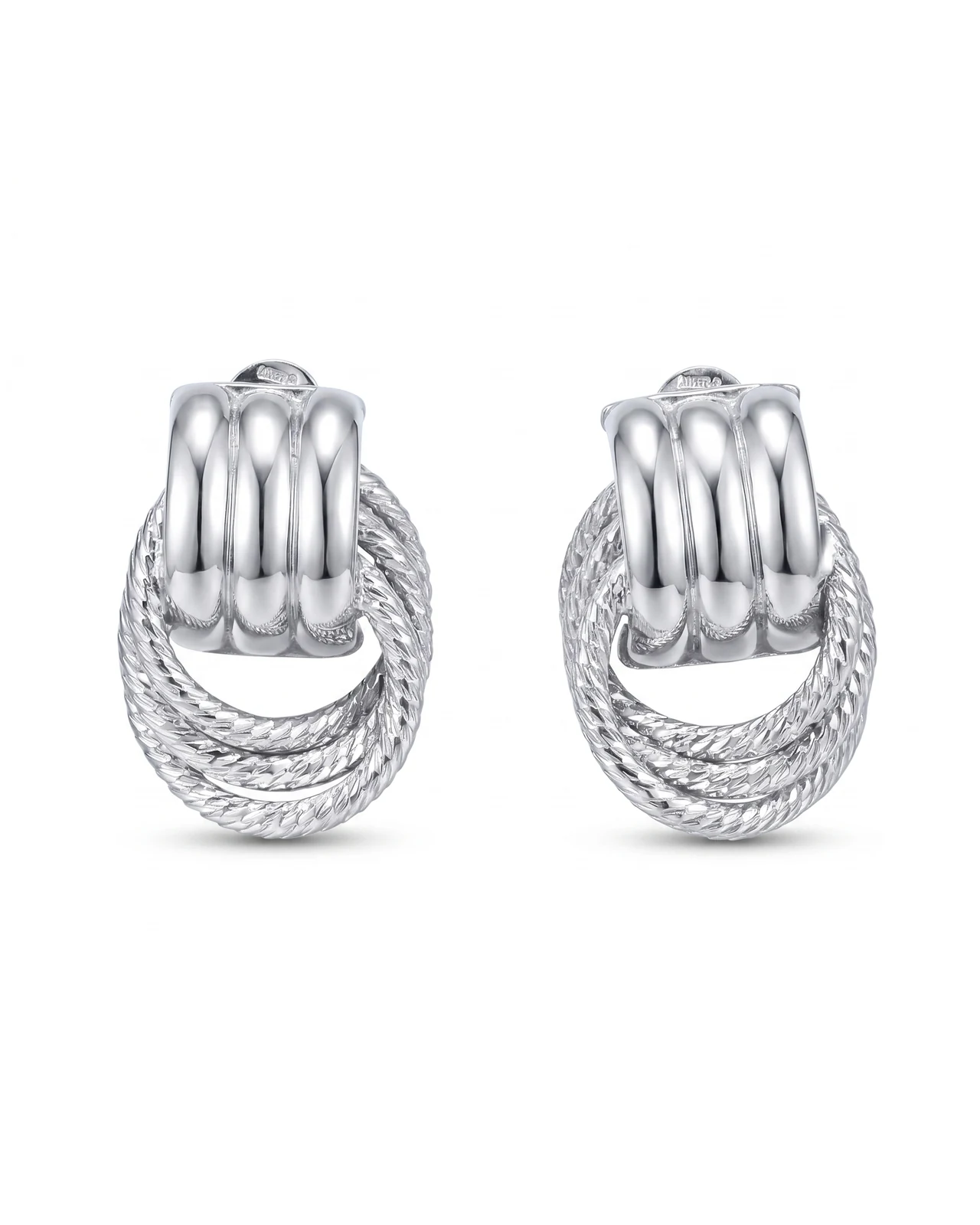 Diamond Cut Trinity Srebrne Diamond Cut - alke od 925 srebra i rodijuma - glavni prikaz | Statement Srebro Beograd